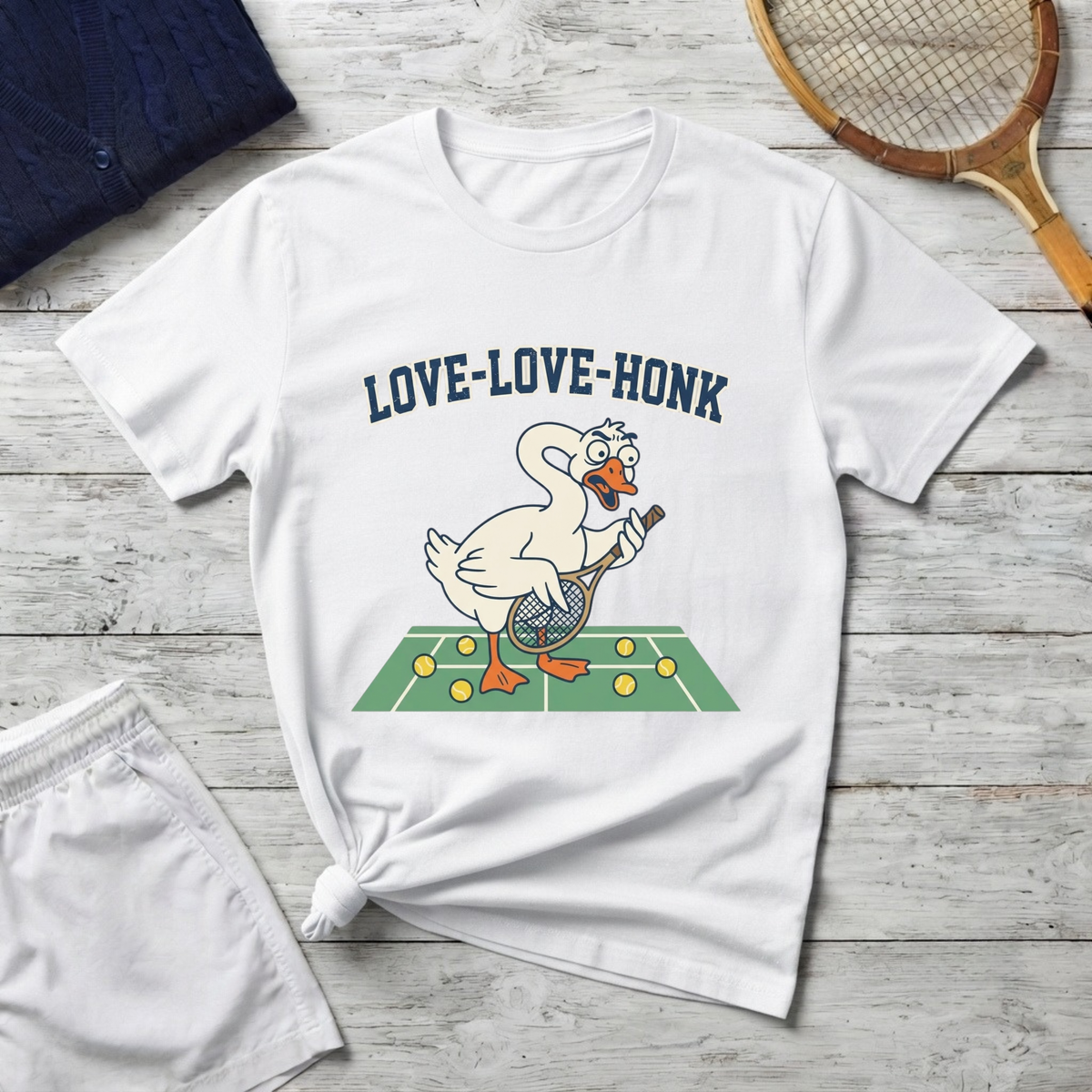 Love-Love-Honk Duck T-Shirt