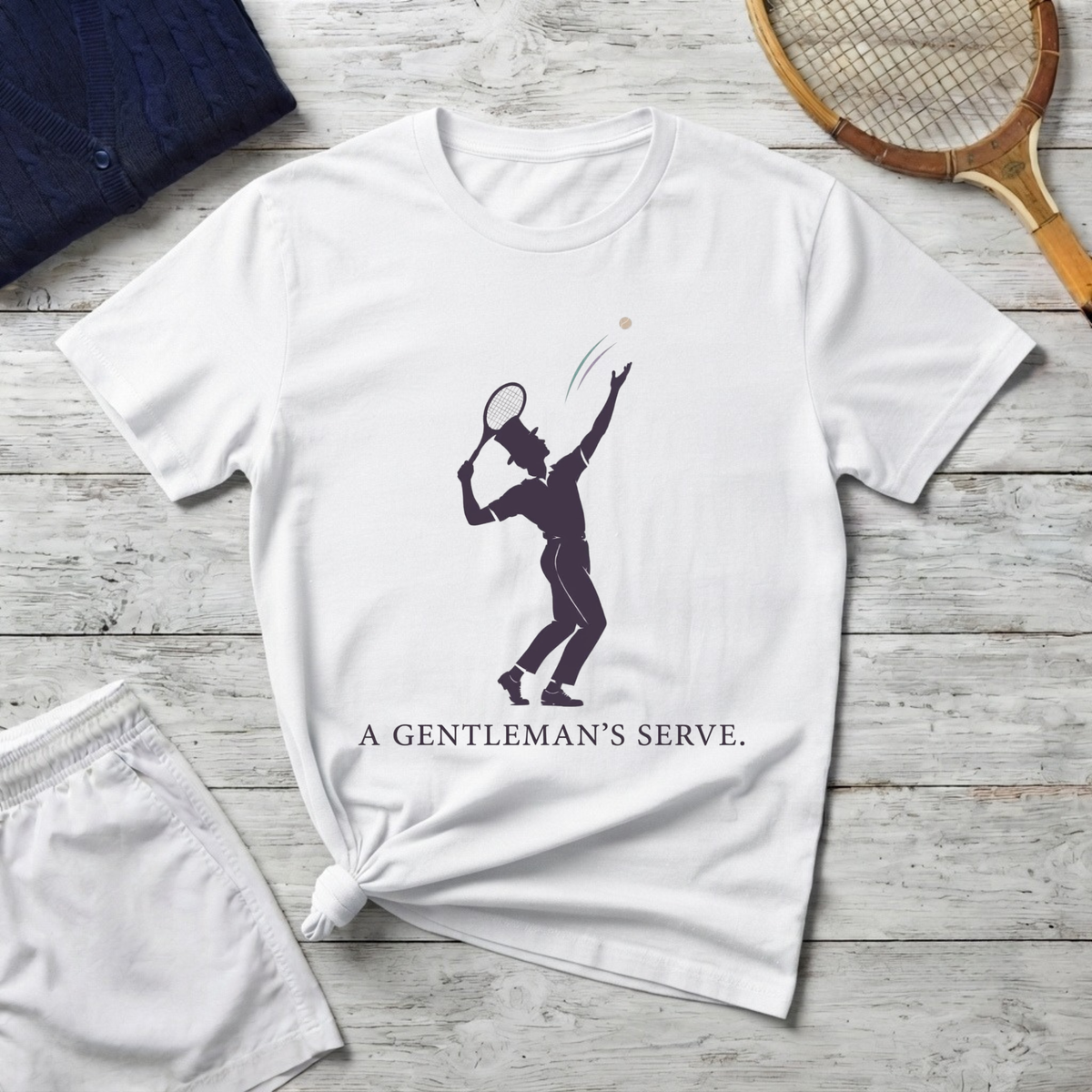 A Gentleman’s Serve Tennis T-Shirt
