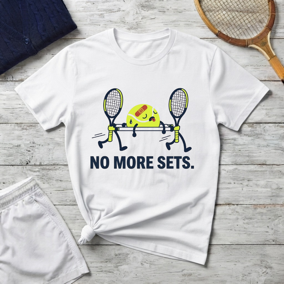 No More Sets Tennis T-Shirt