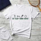 Eat · Sleep · Tennis · Repeat T-Shirt