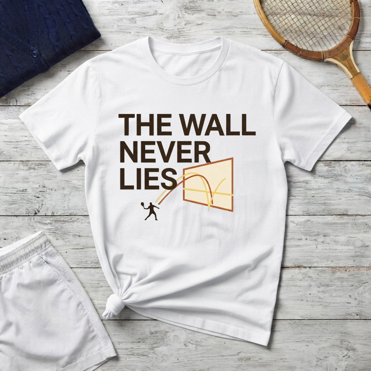 The Wall Never Lies Graphic T-Shirt