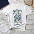 The Queen of the Court Playing Card T-Shirt