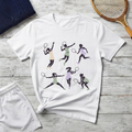 Tennis Players Graphic T-Shirt